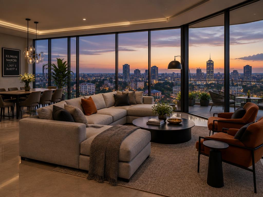 Skyline Penthouse in Kilimani
